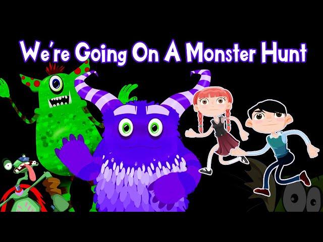  We're Going on a Monster Hunt  Kids Movement Song and Spooky Brain Break