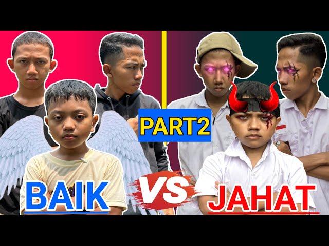 GENG BOCIL BAIK VS GENG BOCIL JAH4T PART 2! | Drama Parodi | Mikael TubeHD