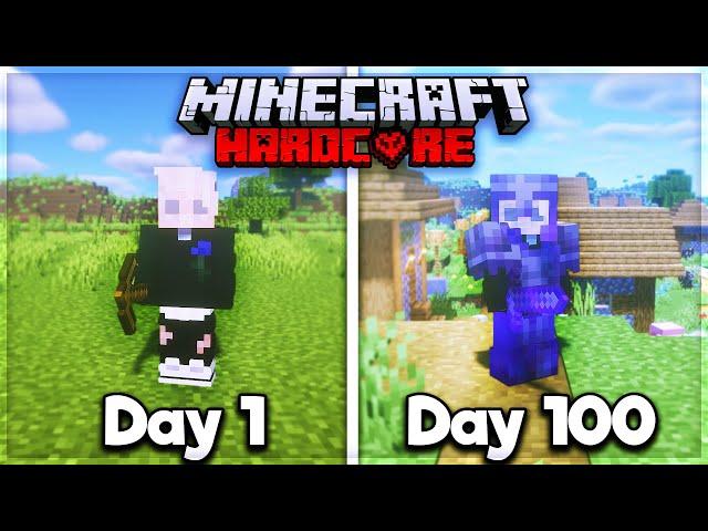 I Survived 100 Days in Hardcore Minecraft 1.17.1... And Here's What Happened