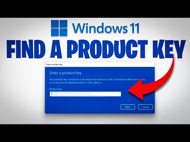 How to Find Windows 11 Product Key  (3 Ways) Windows Key Finder