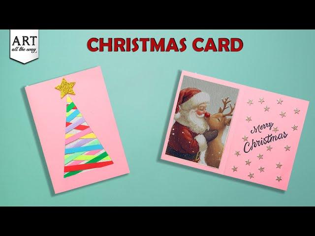 DIY Christmas Card | Christmas Card | Christmas Greeting Cards | Simple Card Making | @VENTUNOART