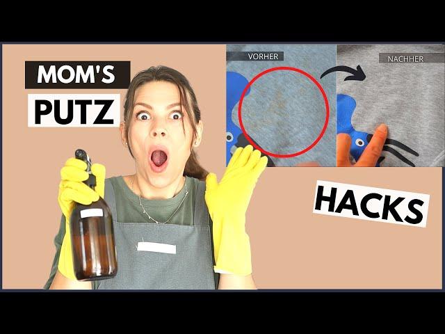 Die besten PUTZ HACKS für den FAMILIENALLTAG!