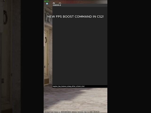 New FPS BOOST COMMAND IN CS2! #shorts #cs2 #csgo #gaming