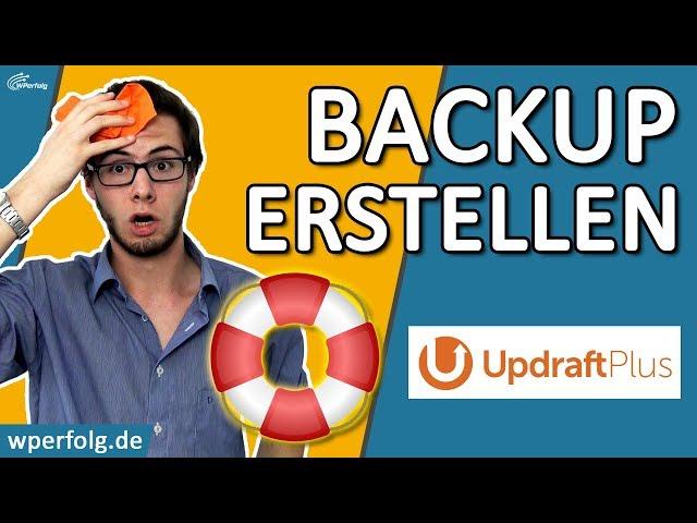  Wie Du ein WordPress BackUp erstellen & wiederherstellen kannst in 10 Min. - Updraft Plus Tutorial