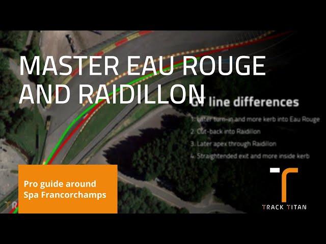 How to master Eau Rouge? | Pro guide around Spa Francorchamps