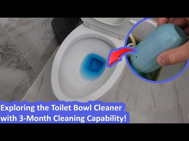 ** 3 Month** Automatic Toilet Cleaner & Fragrance - Blue Bubble Toilet Cleaner - Toilet Cleaning