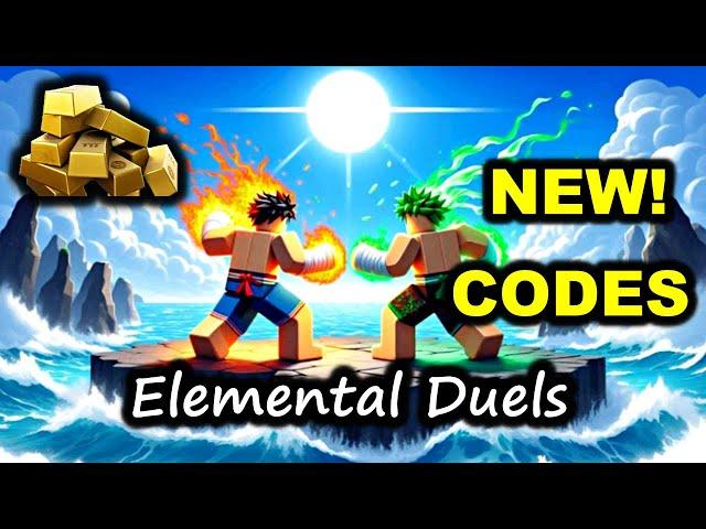 *NEW* ALL WORKING CODES FOR ELEMENTAL DUELS TODAY - ROBLOX ELEMENTAL DUELS CODES