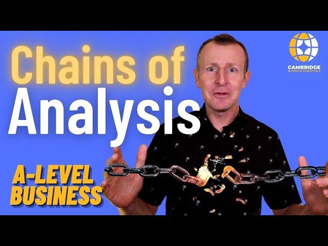 How to build Chains of Analysis A-level Business (AS/A2) CAIE Updated 2020 P. Paper Essay Solutions