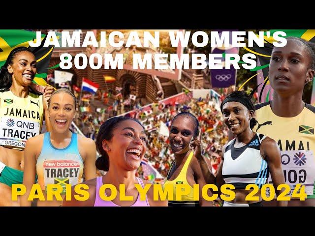 Jamaican 800m Stars Goule-Toppin & Tracey Aim for Gold at Paris 2024 Olympics