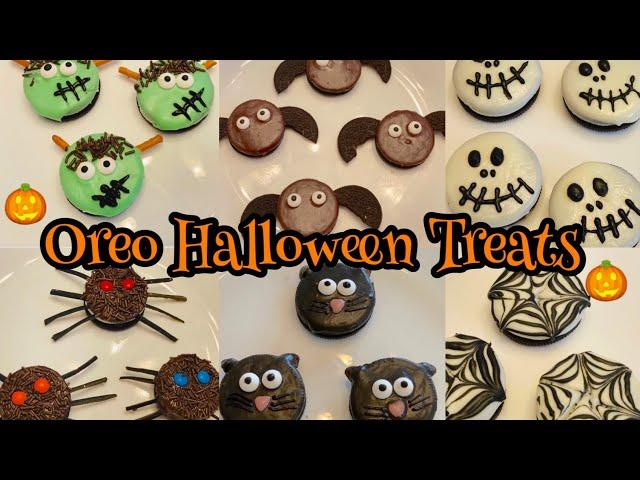 Last minute Halloween treats| Oreo Halloween treats| DIY easy Halloween treats| Halloween recipes