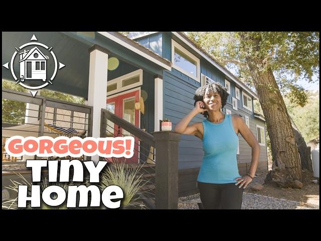 This supersized Tiny Home changed her life & it’s gorgeous inside