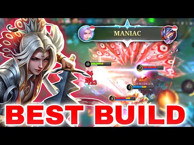 MANIAC‼️LING BEST BUILD FOR DESTROY ENEMY - INTENSE MATCH GAMEPLAY LING MOBILE LEGENDS