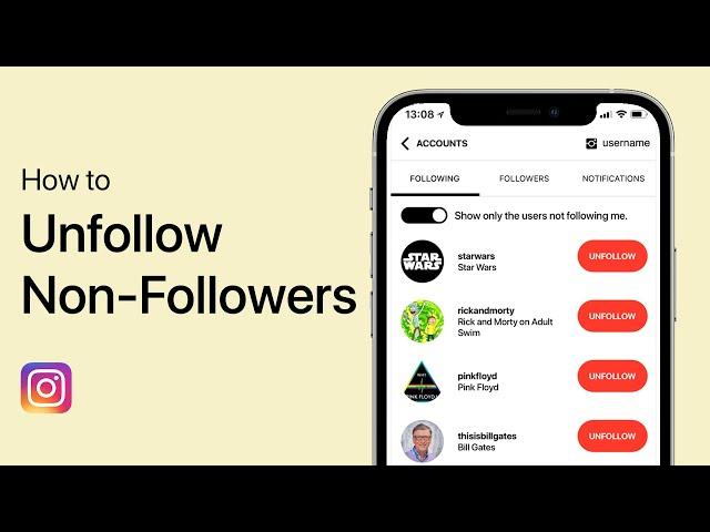 How To Unfollow People Who Don’t Follow You Back On Instagram