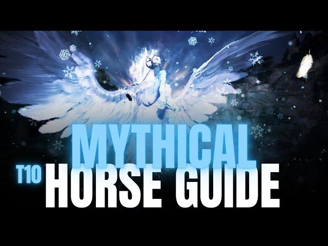 How To Awaken A Tier 10 Mythical Dream Horse In Black Desert Online