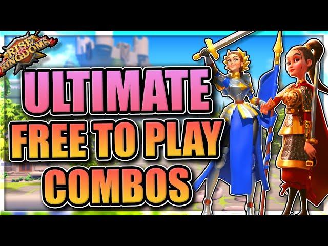 Top 6 Epic and F2P Commander Pairs [Fall 2020 - Rise of Kingdoms]