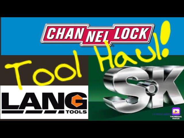 Tool Haul! SK Tools, Channellocks & Lang Tools!