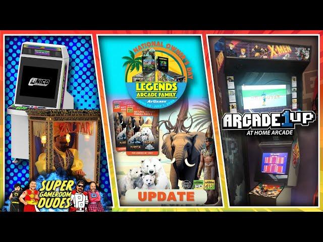 AtGames NOD Summer 2024, Arcade1Up Prototypes, NWT Zoltar, Unico Nova Blast & More