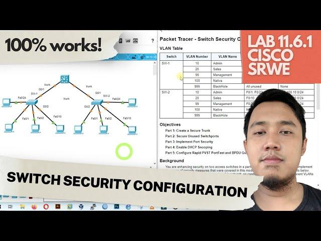 11.6.1 Switch Security Configuration SRWE | Bahasa Indonesia