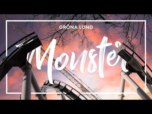 Monster – Final piece of track – B&M Invert at Gröna Lund – Construction update