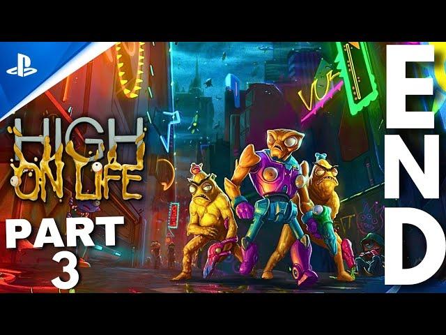 HIGH ON LIFE ENDING Gameplay Walkthrough Part 3  FULL GAME (1440P 60FPS) - No Commentary