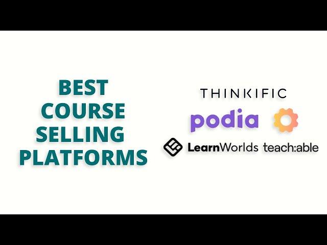 5 Best Platforms to Sell Online Courses