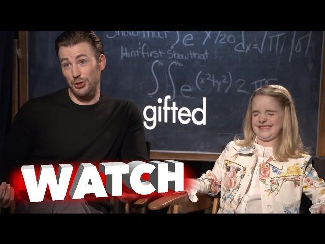 Gifted: Exclusive Movie Interview with Chris Evan and Mckenna Grace | ScreenSlam