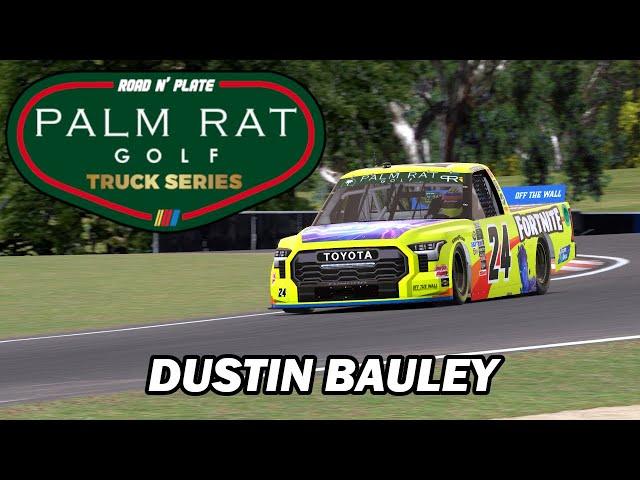 Dustin Bauley - Talladega | Season 3 | Road N' Plate Palm Rat Golf Truck Series | iRacing