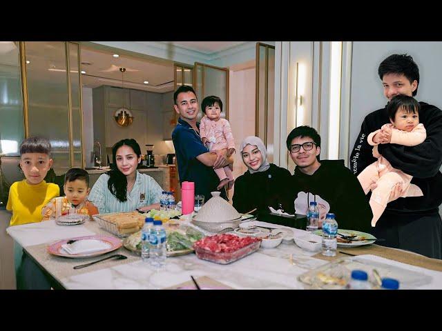 Atta SAHUR DI RUMAH RAFFI NAGITA Lily RAYYANZA, AUREL Ketawa teruss #tafdaily