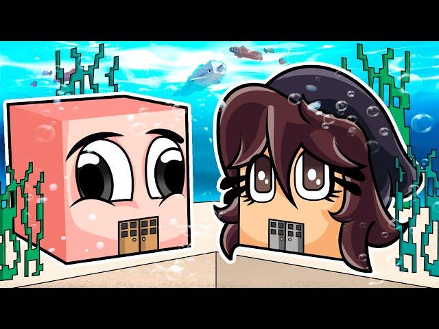 BEBE NOOB vs NOOBSI  ¡Batalla de Construcción CASA BAJO EL AGUA en MINECRAFT!