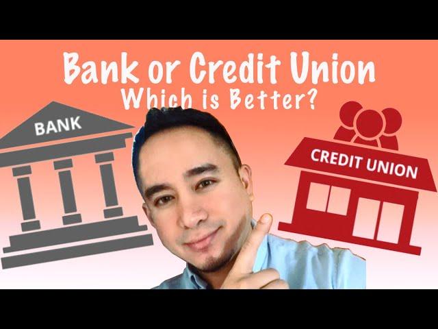 The Differences Between Banks & Credit Unions from MoneySmartFamily.com & Phroogal.com