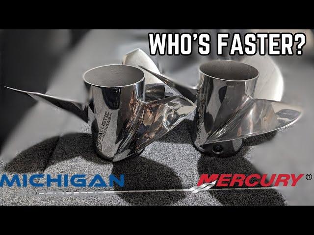 Test Day: Mercury Vs. Michigan Wheel propellers - 115HP ProXS CT