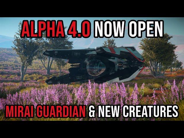 Star Citizen Alpha 4.0 NOW OPEN - Mirai Guardian, New Creatures & LIVE For End Of Year!