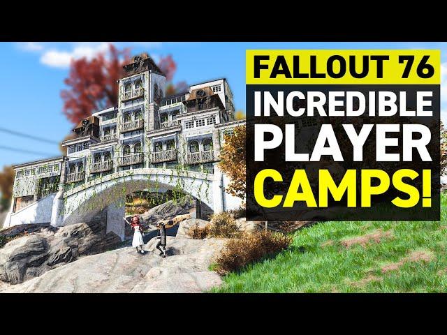 The Most INCREDIBLE Player Camp Builds In Fallout 76! | Part 3 (2023)