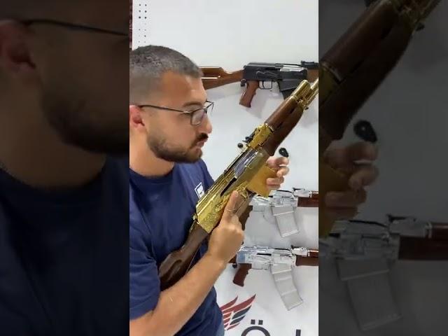 Dağlıoğlu FD20 Altın Kaplama Yerli AK-47 Klonu