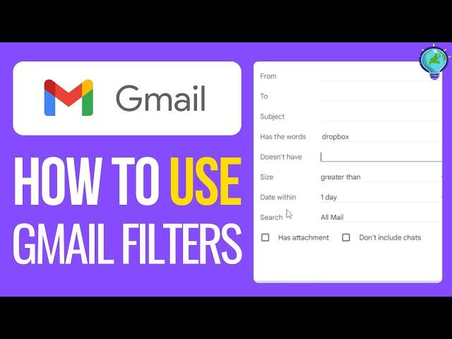 How to Use Gmail Filters as Beginner (2024)