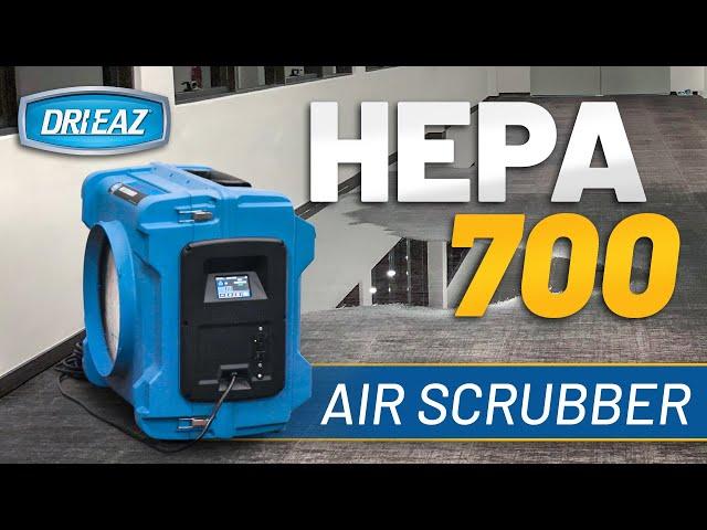 Quiet, Powerful Dri-Eaz HEPA 700 Commercial Air Scrubber