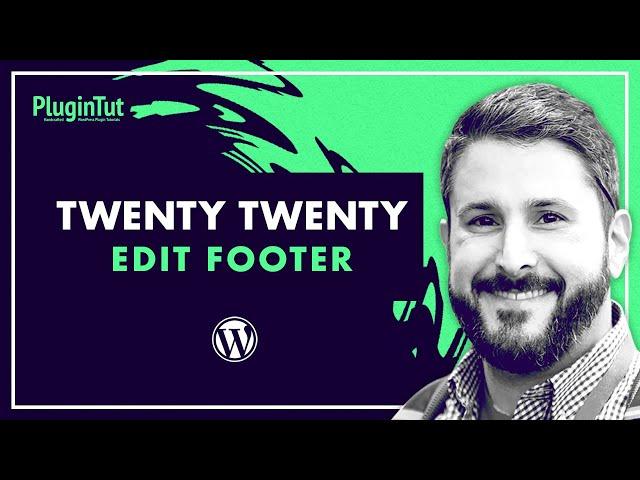 Remove "Powered by WordPress" footer Twenty Twenty theme 