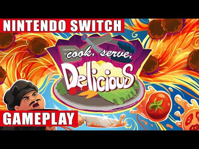 Cook, Serve, Delicious! Nintendo Switch Gameplay