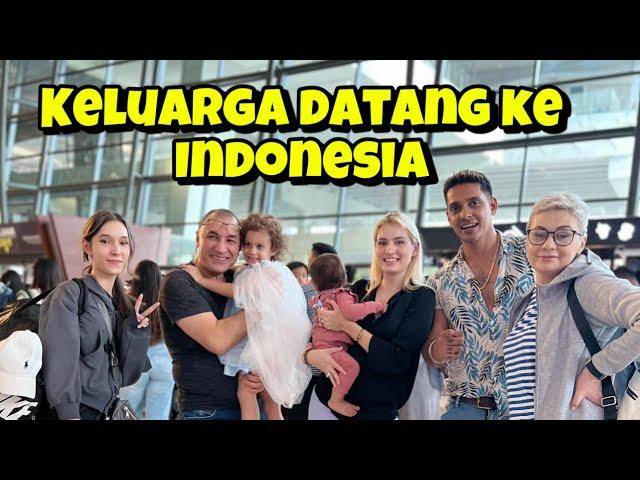 DATANG KE INDONESIA, MOMEN HARU BAGUS ISTRI BERTEMU KELUARGA DARI RUSIA