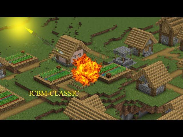 Launch a Missile in 30 seconds - ICBM Classic (MINECRAFT)