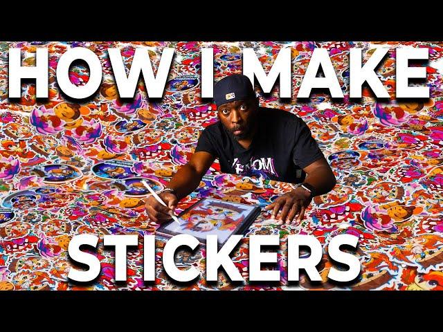 How To Start A Sticker Business From Home | Everything You Need To Start NOW