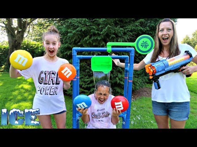 ICE BUCKET DUNK SPLASH TANK CHALLENGE!! Toys AndMe