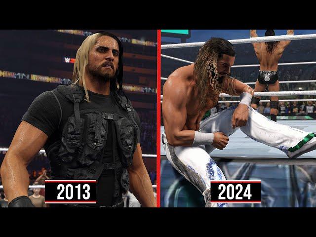 Seth Rollins WrestleMania Win-Loss Record! (WWE 2K)