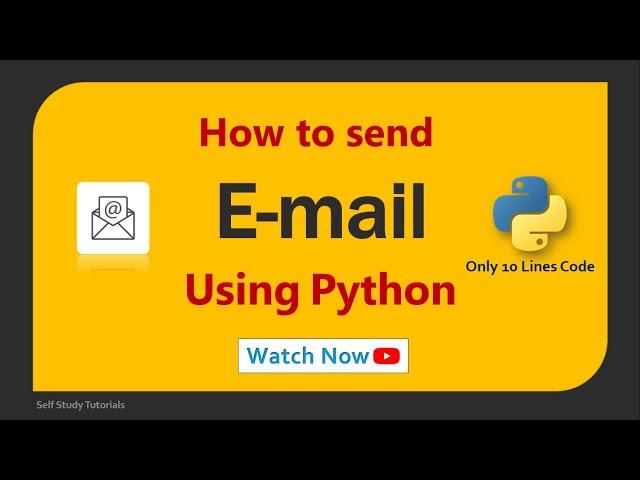 Python Email Tutorial || How to send email using python