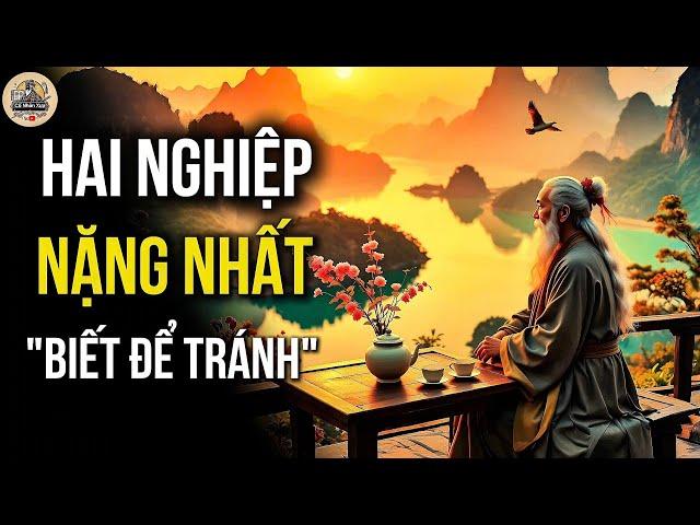 2 NGHIỆP NẶNG NHẤT KHIẾN ĐỜI NGƯỜI MÃI LAO ĐAO - NGHE ĐỂ BIẾT MÀ TRÁNH! | CỔ NHÂN XƯA