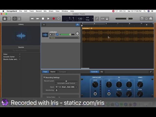 GarageBand - How to Fade in or Fade out audio! (2018 Tutorial Updated)