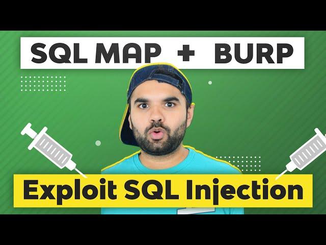 Exploit SQL Injection using Burp and SQL Map