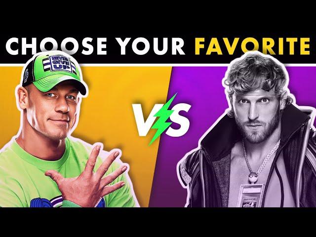 Which WWE WRESTLER Do You Prefer? | WWE QUIZ