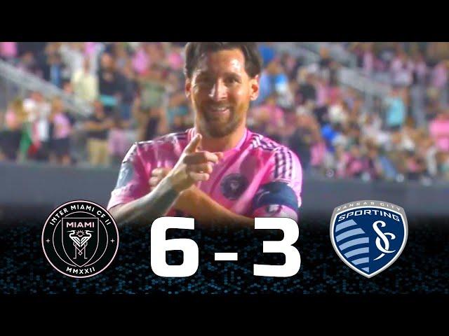 Lionel Messi Destroys Kansas City and Saves Inter Miami : Inter Miami vs Sporting Kansas