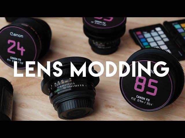 The SIMPLE way to mod your vintage lenses for cinema